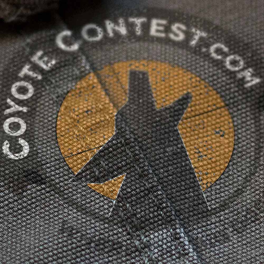 Coyote Contest logo on shirt