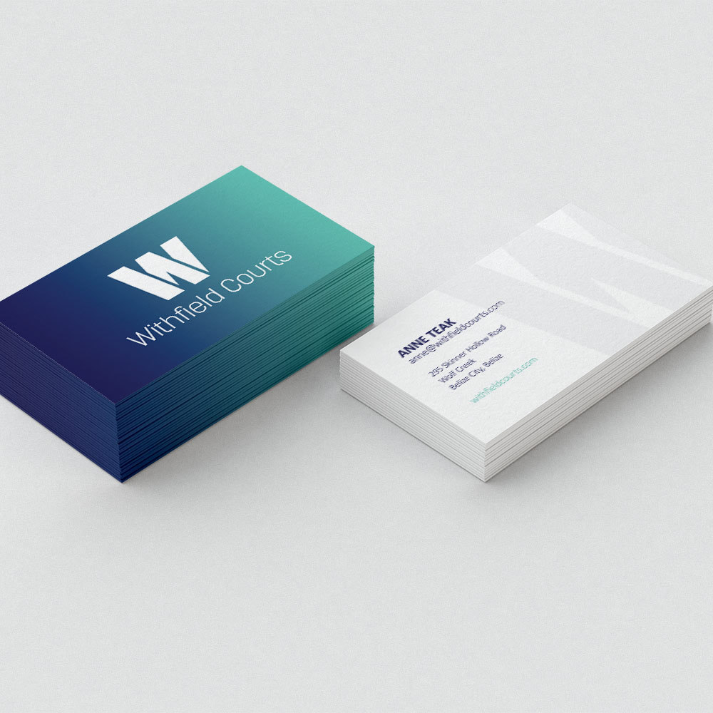 Withfield Courts Business Cards
